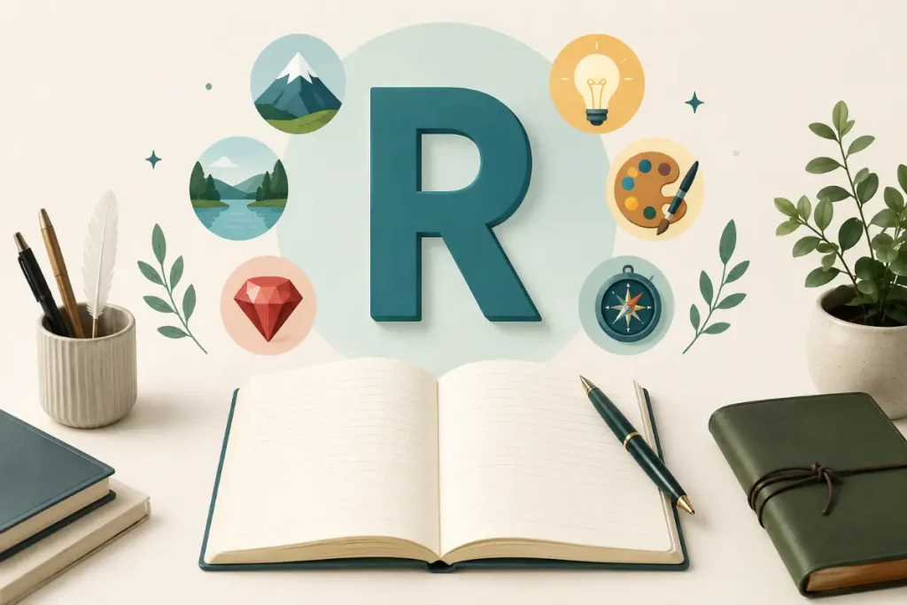 R Adjectives for Creative Writing