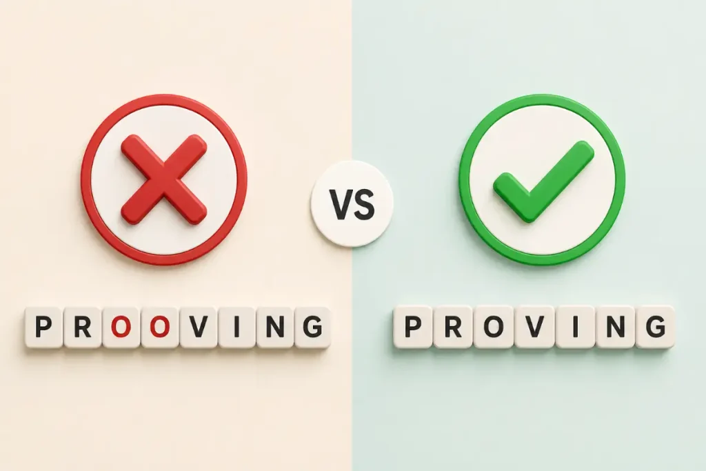 Why Prooving Looks Like It Could Be Correct