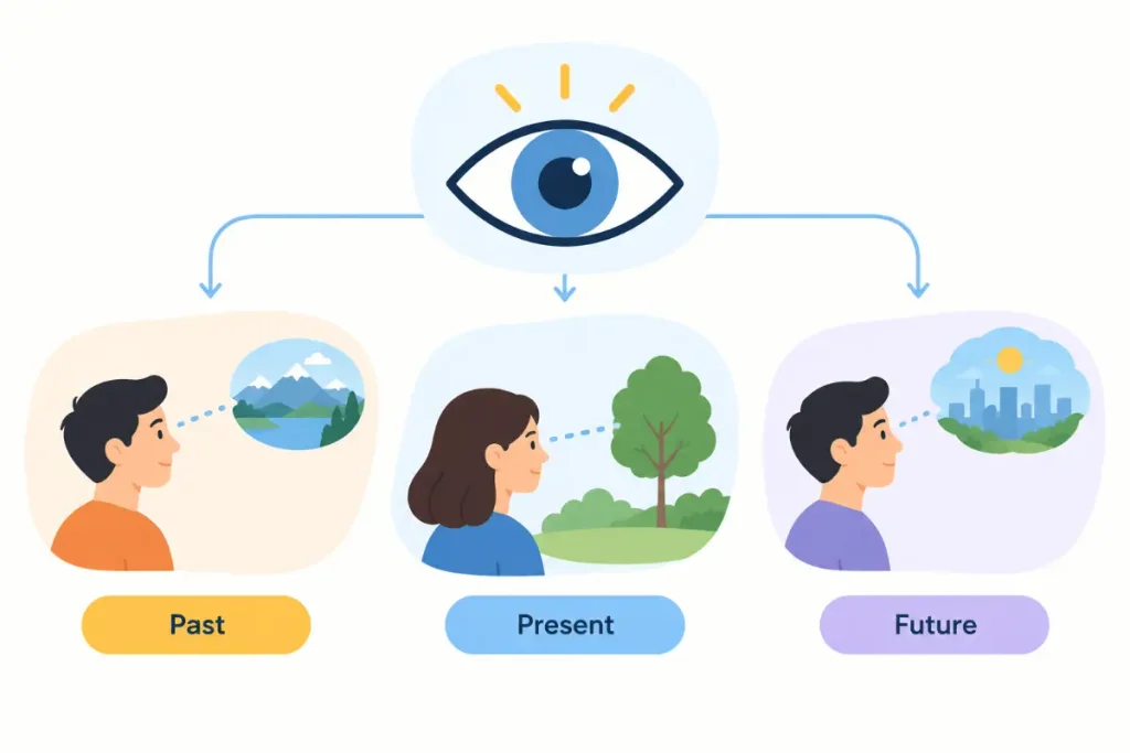How Seeing Works In Different Tenses