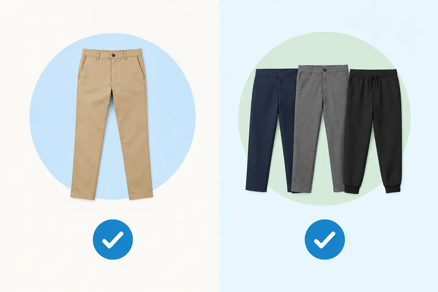 Pent vs Pants