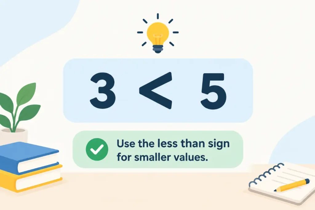 The Correct Rule For Less Than