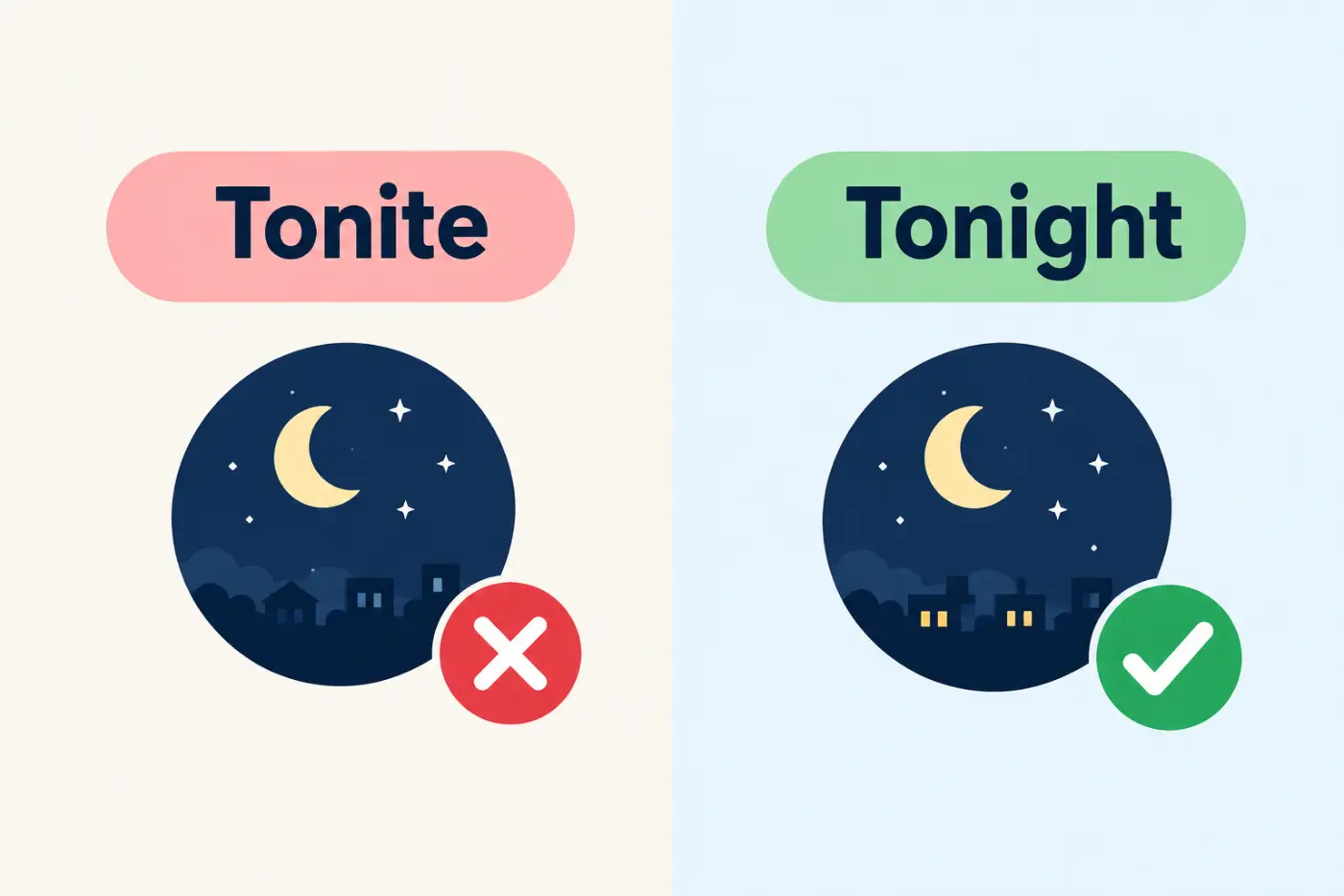 tonite-or-tonight