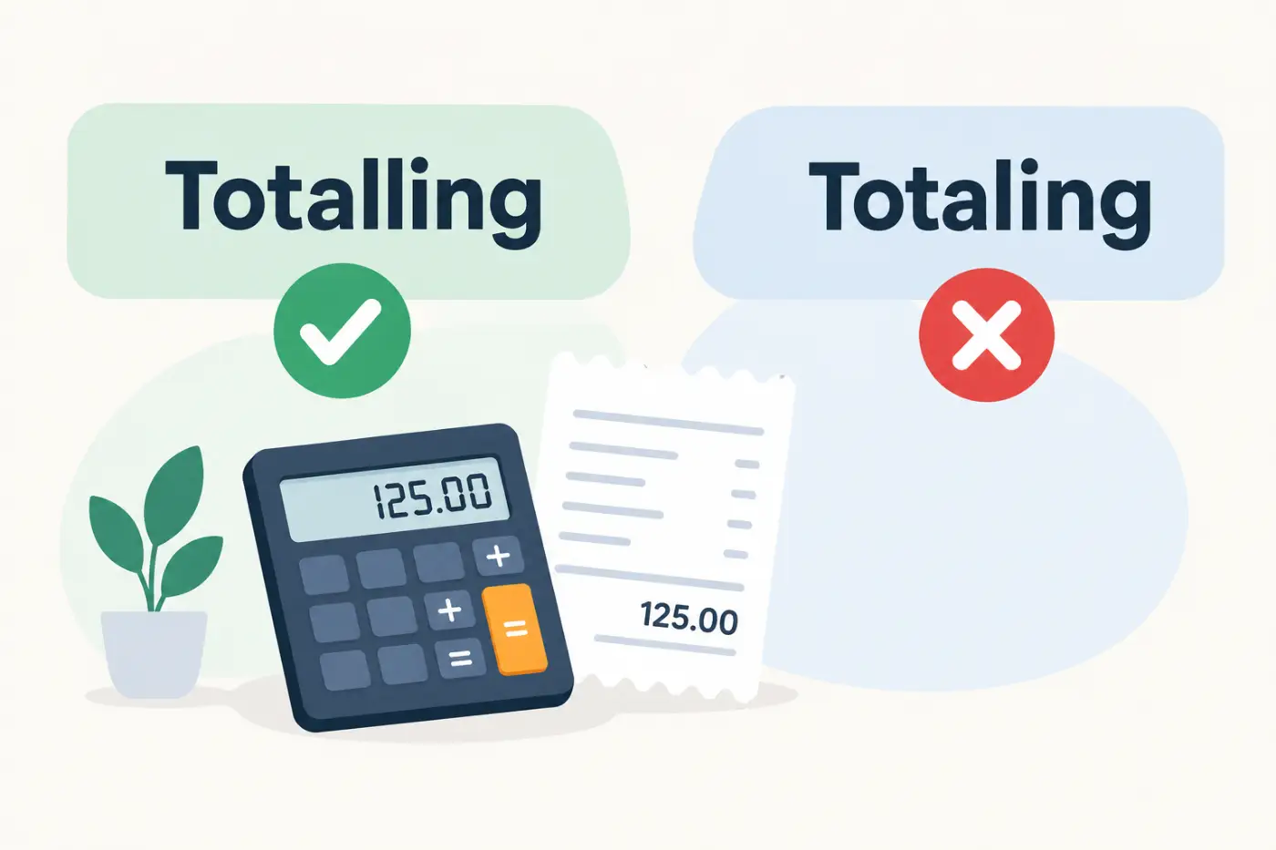 totalling-or-totaling