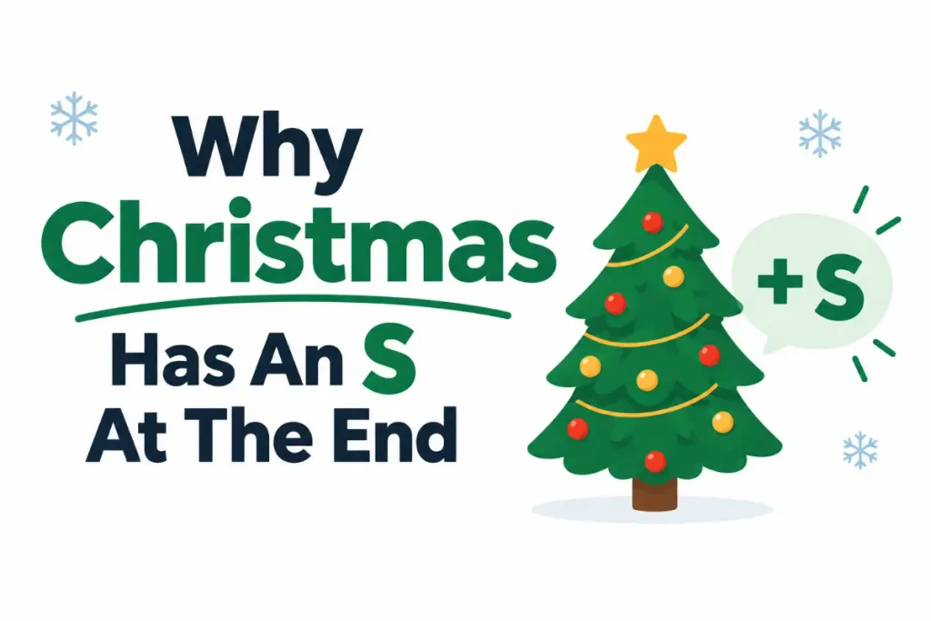 Why Christmas Has An S At The End